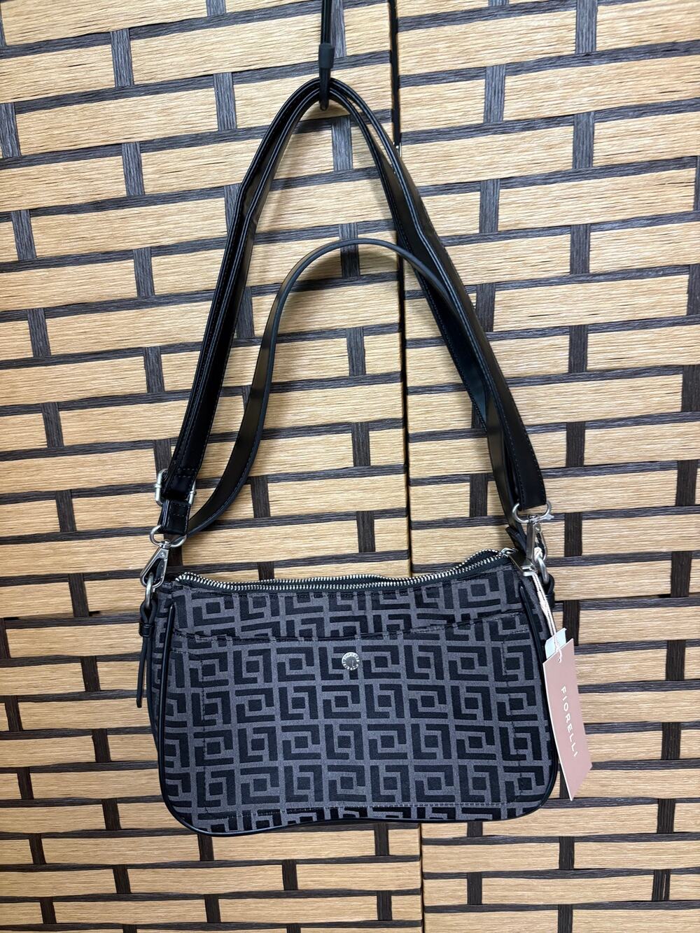 Fiorelli Black And Gray Shoulder Bag
